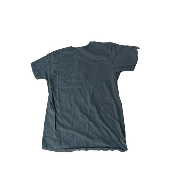 UNIVERSAL STUDIOS Shirt Mens Medium Gray Graphic Theme Park Globe Crew Tee - Picture 3 of 3